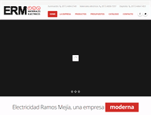 Tablet Screenshot of elecramosmejia.com.ar